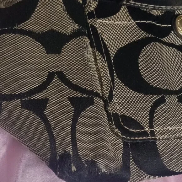 Vintage Coach Signature C Purse - Picture 2 of 12